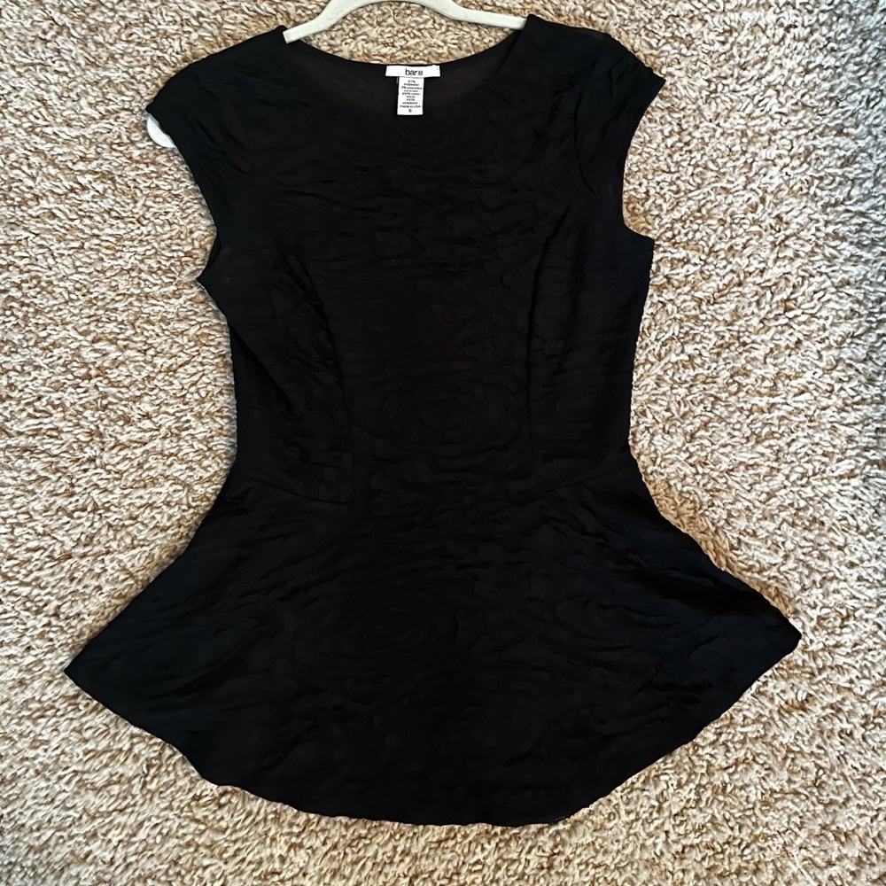 Size S - Bar III peplum top
